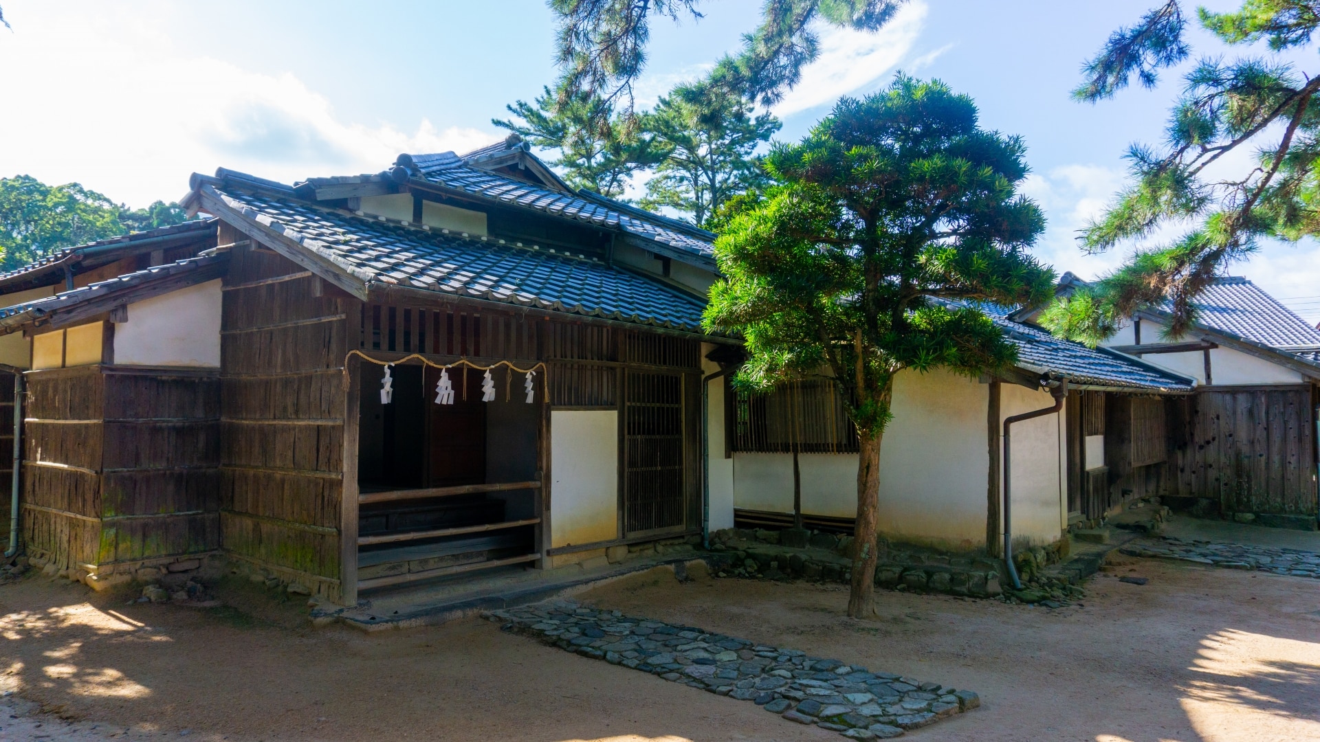 無垢材を使った古い日本家屋